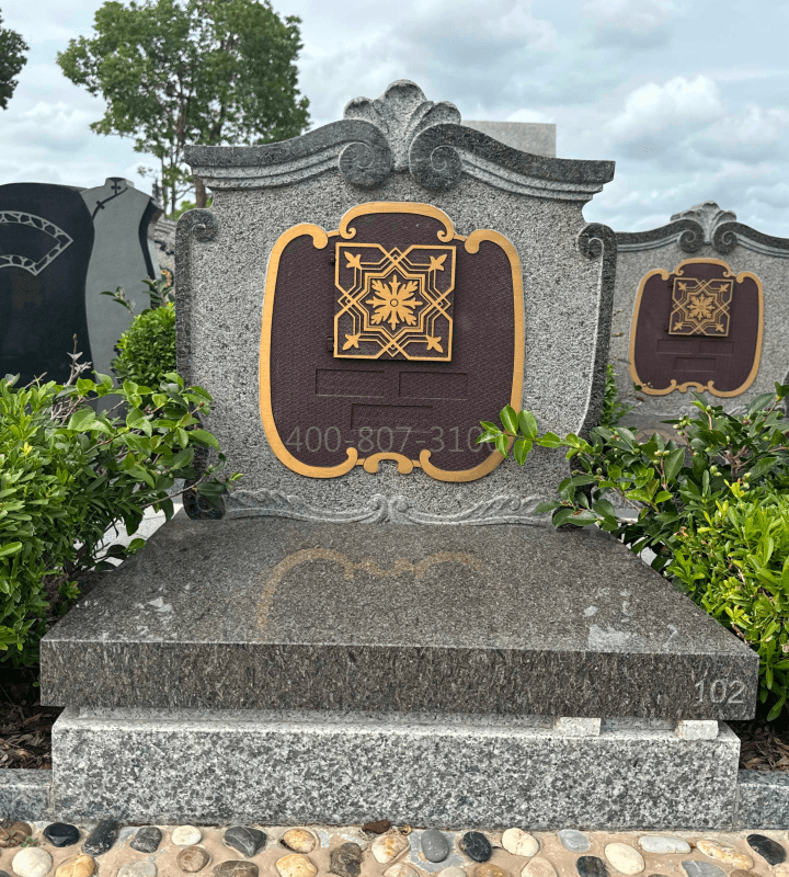 上海永福园陵艺术立碑墓型6号