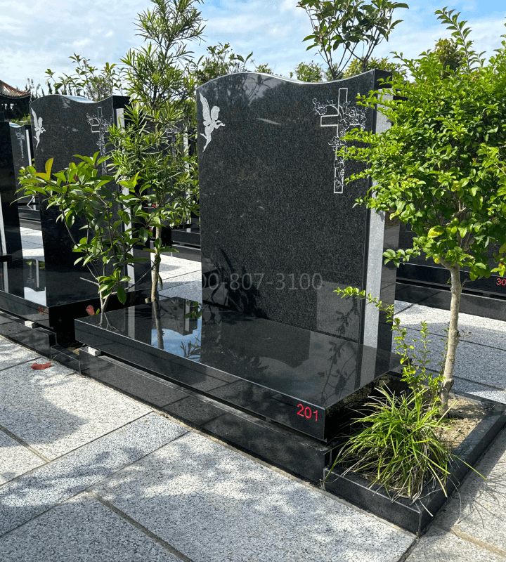 上海永福园陵传统立碑墓型5号树葬