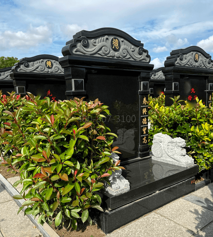 上海永福园陵传统立碑墓型8号