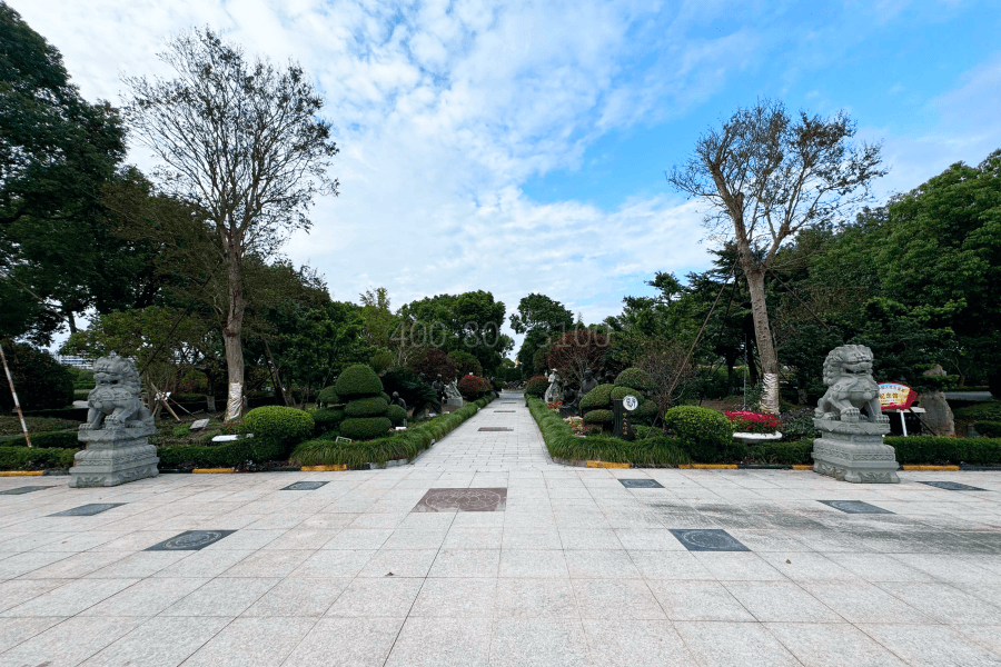 上海永福园陵园区环境图
