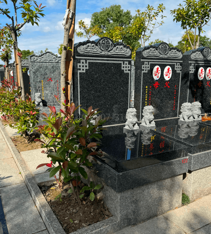 上海永福园陵传统立碑墓型4号