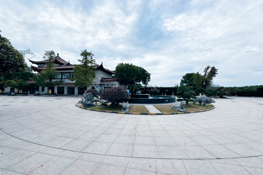 上海永福园陵园区建筑图