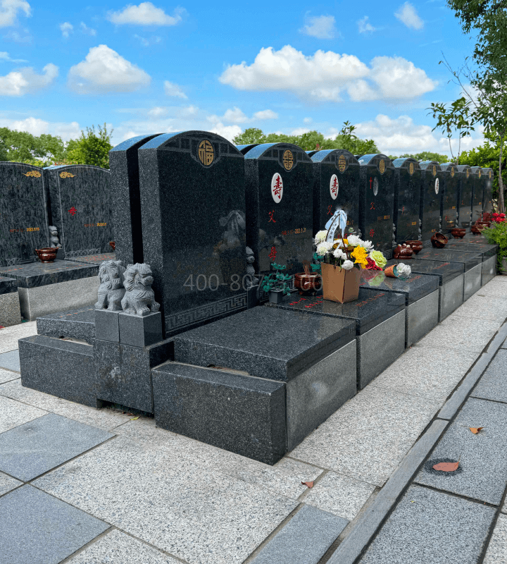 上海永福园陵传统立碑墓型2号